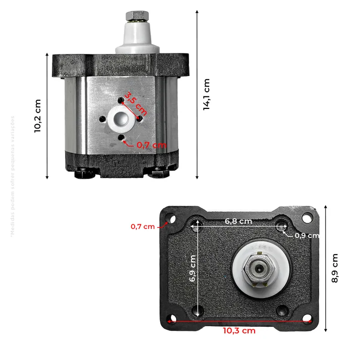 82991204 / Bomba Hidráulica De Direção  Aplicável Trator New Holland