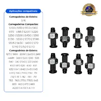 6559802 / Parafuso de Roda Aplicável Minicarregadeiras Bobcat - imagem 2