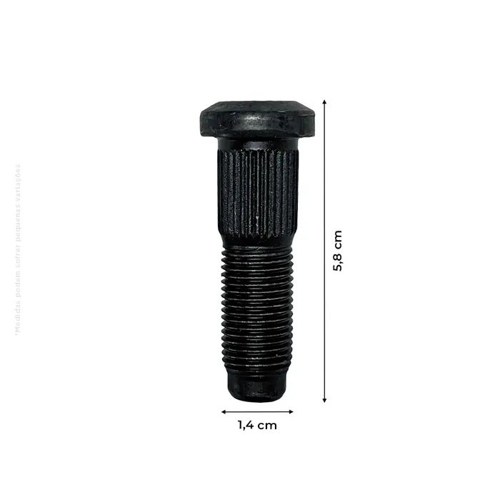 6559802 / Parafuso de Roda Aplicável Minicarregadeiras Bobcat