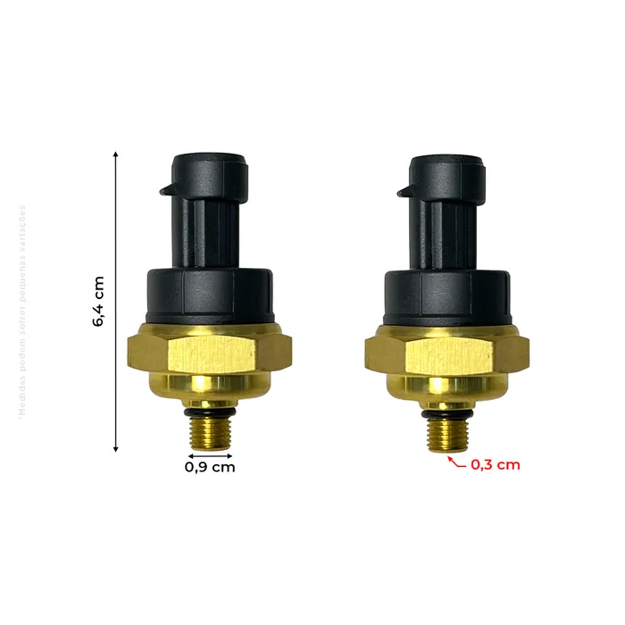 6674316 / Sensor de Pressão de Óleo Aplicável Máquinas Bobcat