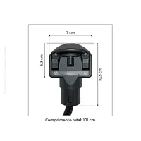 6680419 / Joystick Manual Esquerdo Aplicável Minicarregadeira Bobcat - imagem 3