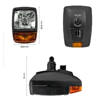 700/50055 / Farol Dianteiro Retroescavadeira JCB - imagem 3