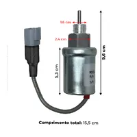 71630201 / Válvula Solenoide Injetora Aplicável Jcb - imagem 3