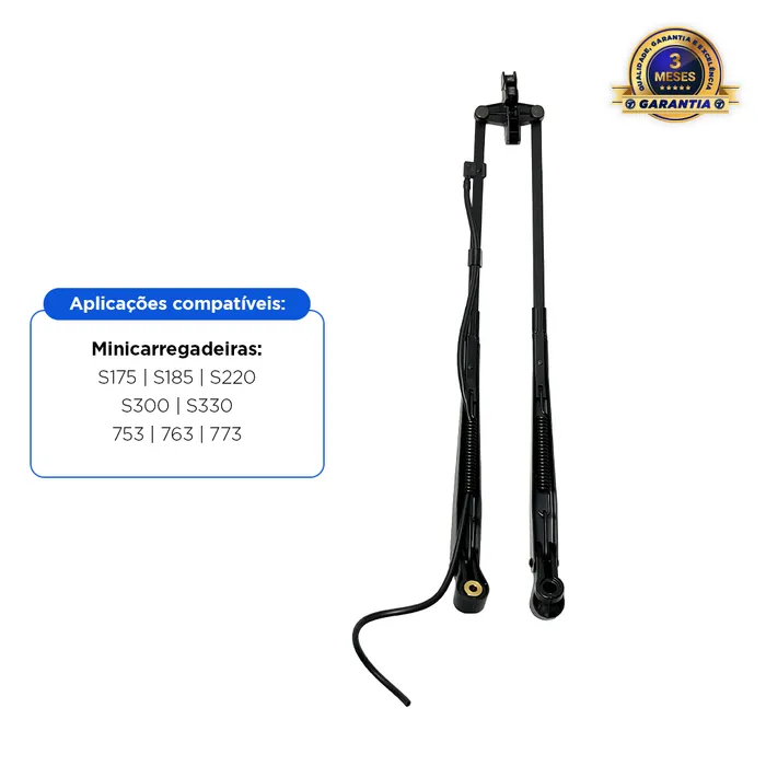 7188371 / Braço Limpador Para-brisa Aplicável Minicarregadeira Bobcat