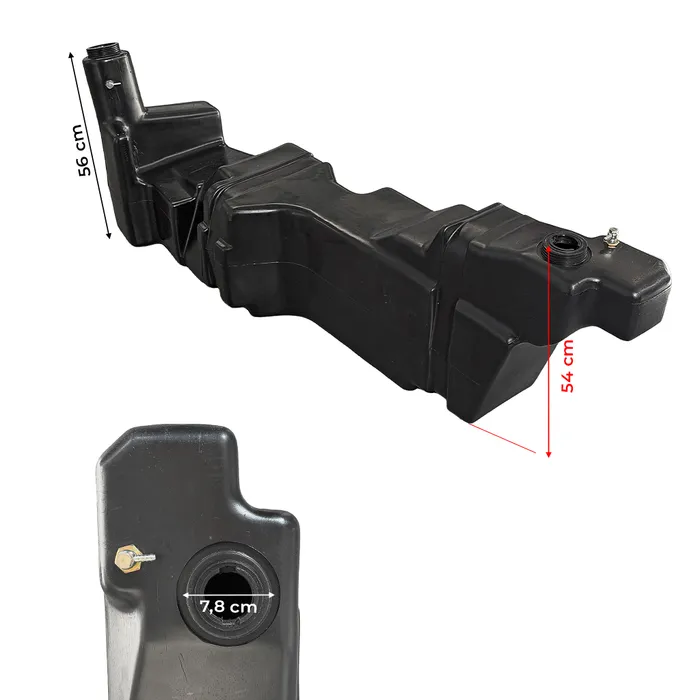 73400278 / Tanque Combustível Esquerdo Aplicável New Holland