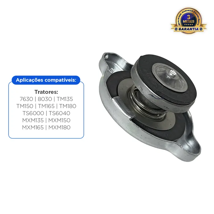 73400809 / Tampa Aço Do Radiador Aplicável Trator New Holland / Case