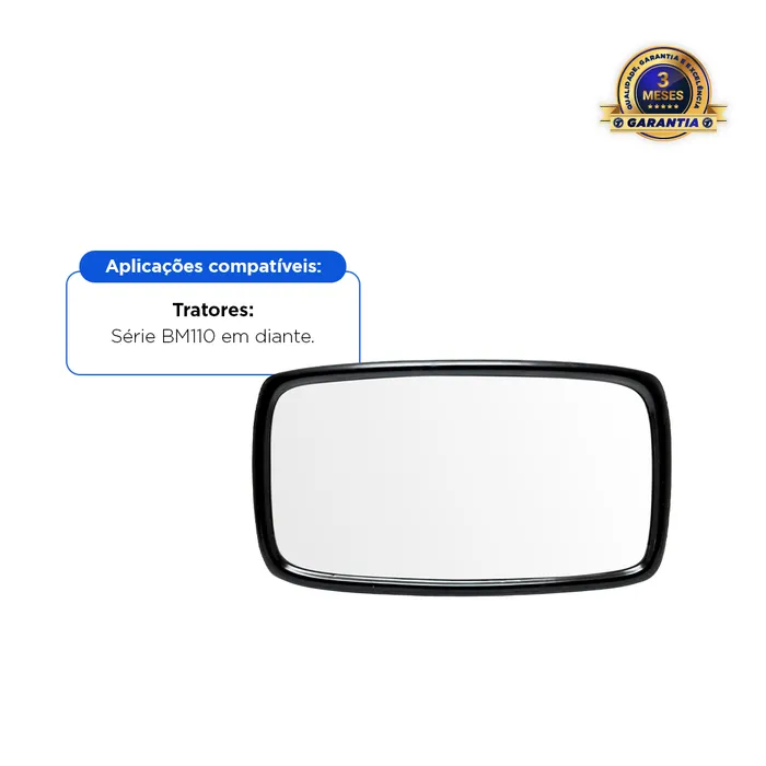 80370100 / Espelho Retrovisor Trator Valtra
