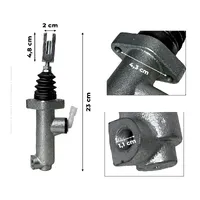 Cilindro Mestre Da Embreagem Aplicável Trator New Holland - 82008704 - imagem 3