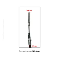 82027283 / Cabo Do Freio De Mão Trator Case / New Holland - imagem 3