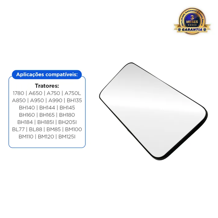 82268300 / Espelho Retrovisor Trator Valtra / Valmet