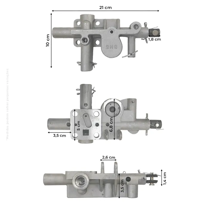 83955509 / Válvula Da Tomada De Força Trator New Holland