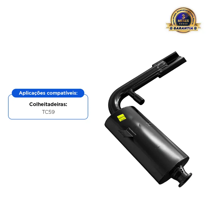 84032599 / Silencioso Colheitadeira New Holland