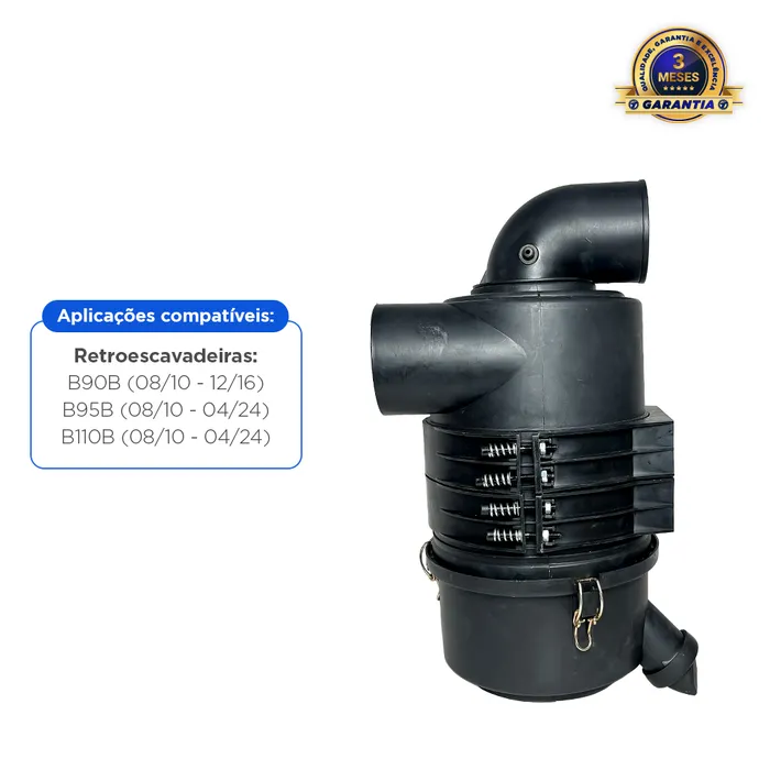 84125308 / Carcaça Depurador Filtro Ar Aplicável New Holland