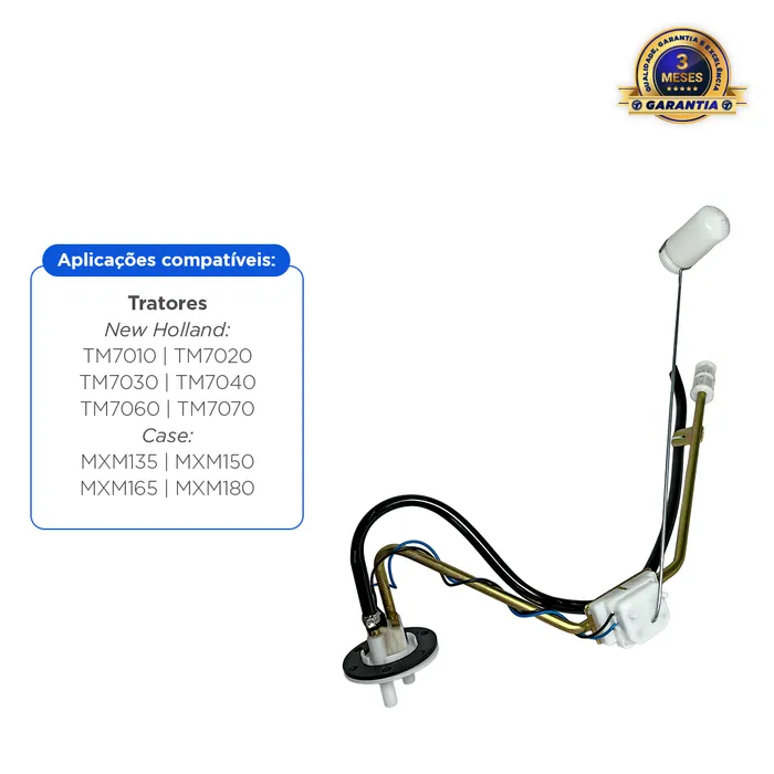 84182749 / Boia Do Tanque De Combustível Trator Case / New Holland