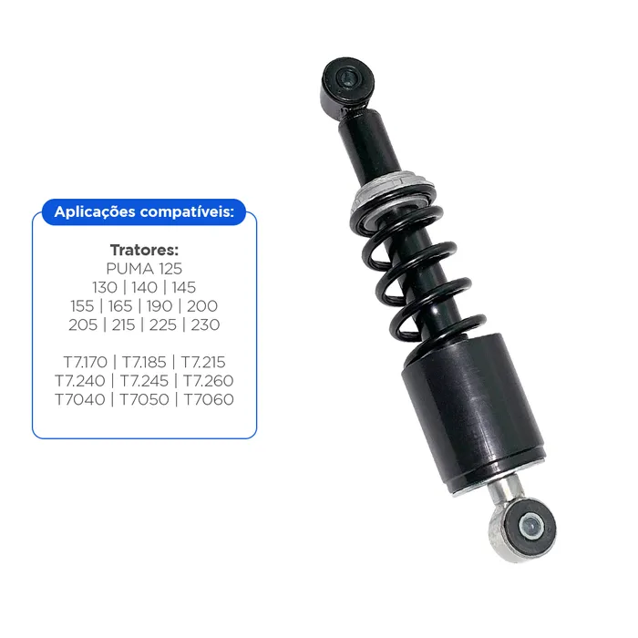 84183931 / Amortecedor da Cabine Aplicável Tratores Case New Holland