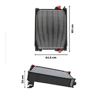 Radiador De Água Aplicável Tratores New Holland - 84249173 - imagem 3