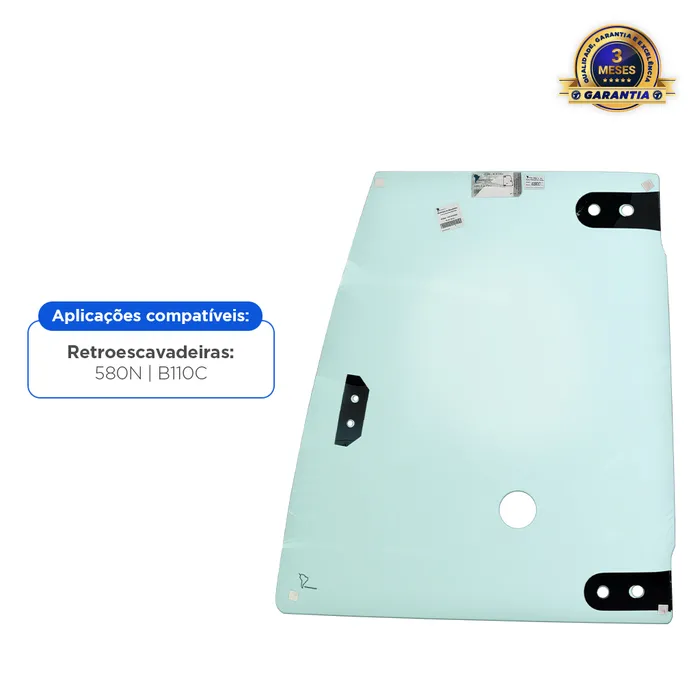 84261868 / Vidro Superior Da Porta Esquerda Aplicável Case 580N