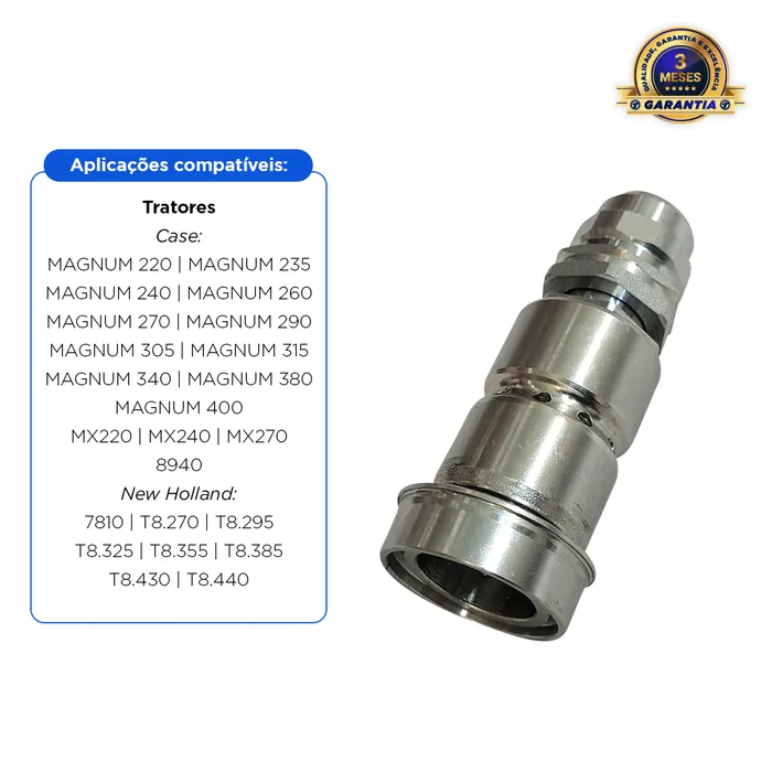 84262367 / Conjunto Acoplador Válvula Aplicável New Holland