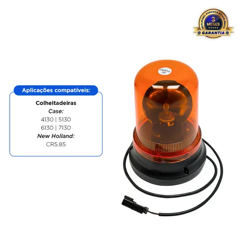 Giroflex Rotativo Traseiro Aplicável Colheitadeira Case e New Holland - 84337824 