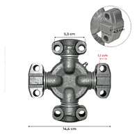 84355363 / Cruzeta Geral Aço Aplicável Tratores New Holland - imagem 3