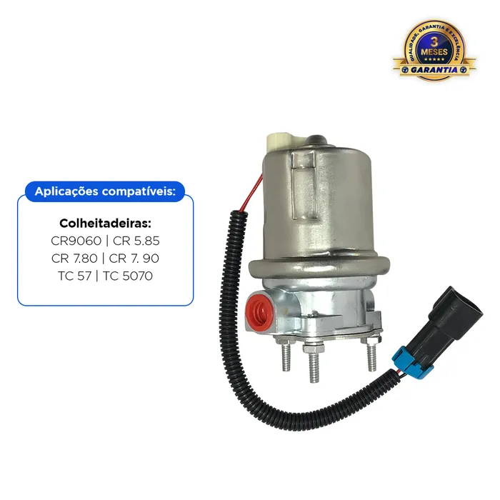 84465402/Bomba Combustível 12v Aplicável Trator New Holland/Case