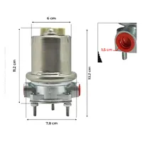 84465402/Bomba Combustível 12v Aplicável Trator New Holland/Case - imagem 3