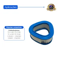 Filtro De Ar Cabine Aplicável Colheitadeira New Holland - 84807659 - imagem 3