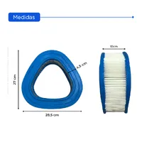 Filtro De Ar Cabine Aplicável Colheitadeira New Holland - 84807659 - imagem 4