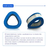 Filtro De Ar Cabine Aplicável Colheitadeira New Holland - 84807659 - imagem 6