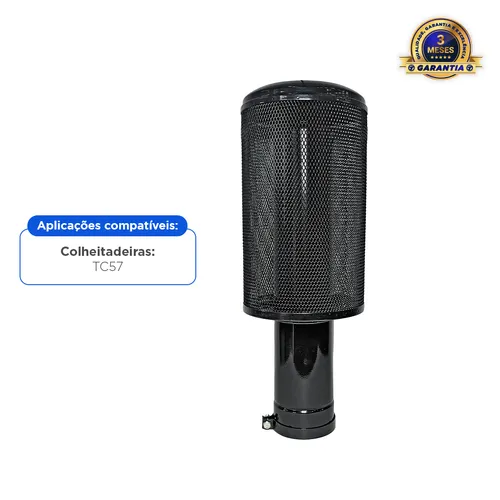 Pré Filtro De Ar De Chapéu Aplicável Colheitadeira New Holland - 84980413