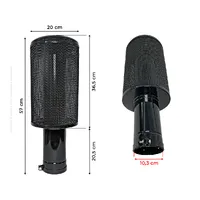84980413 / Pré Filtro De Ar De Chapéu Colheitadeira New Holland - imagem 3