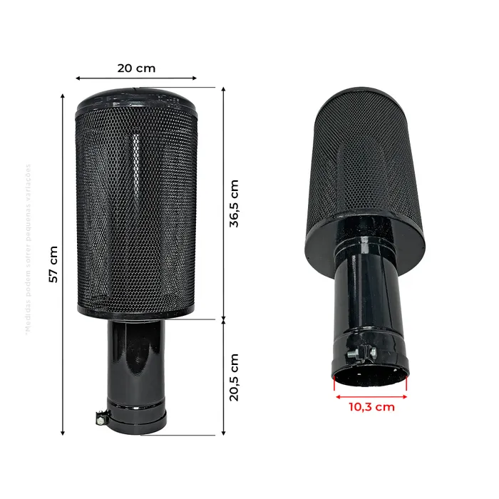 84980413 / Pré Filtro De Ar De Chapéu Colheitadeira New Holland