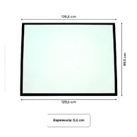 85801621 / Vidro Do Para-brisa Superior Aplicável New Holland/Case  - imagem 3