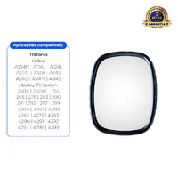 85949600 / Espelho Retrovisor Trator Massey Ferguson / Valmet - imagem 2