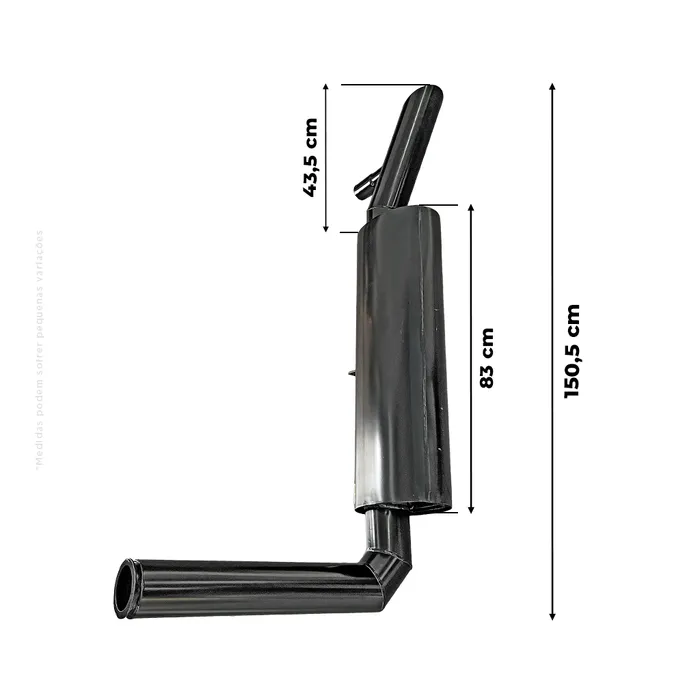 87339388 / Silencioso Completo Colheitadeira New Holland