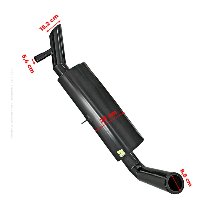 87339388 / Silencioso Completo Colheitadeira New Holland