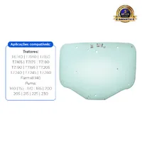 87744542 / Vidro da Janela Traseira Aplicável Trator New Holland/Case - imagem 2