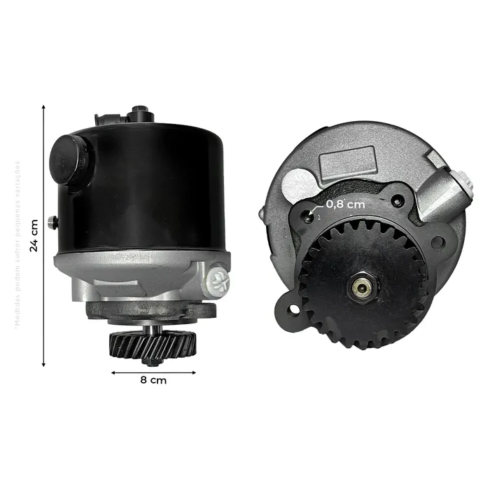 87759440 / Bomba Hidráulica De Direção Aplicável Trator Ford 