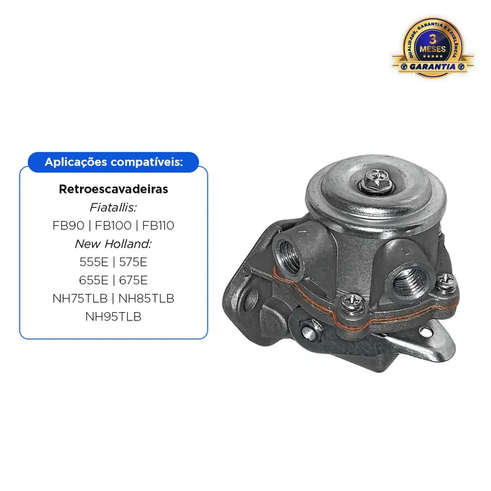 87800194 / Bomba Alimentadora De Combustível Trator Fiatallis