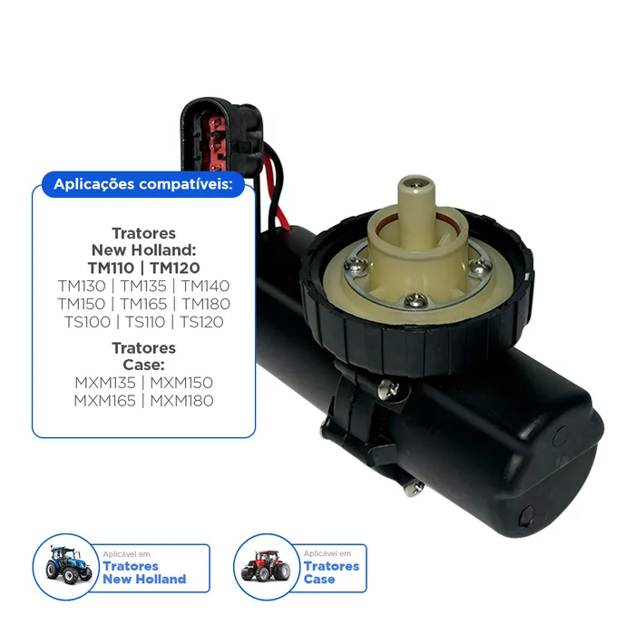 87802238 / Bomba De Combustível Elétrica Trator Case / New Holland