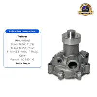  99454833 / Bomba De Água Motor Iveco Trator New Holland - imagem 2