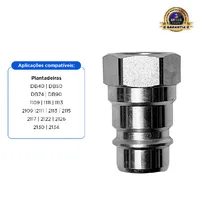 Acoplador Do Engate Aplicável Plantadeira John Deere - AA59411 - imagem 1