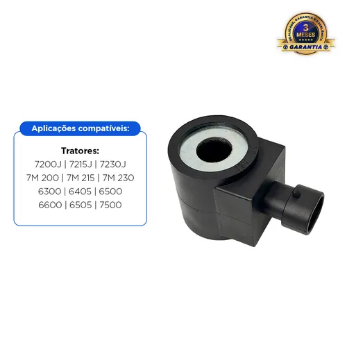 Bobina Da Válvula Solenoide Aplicável John Deere - AL118621