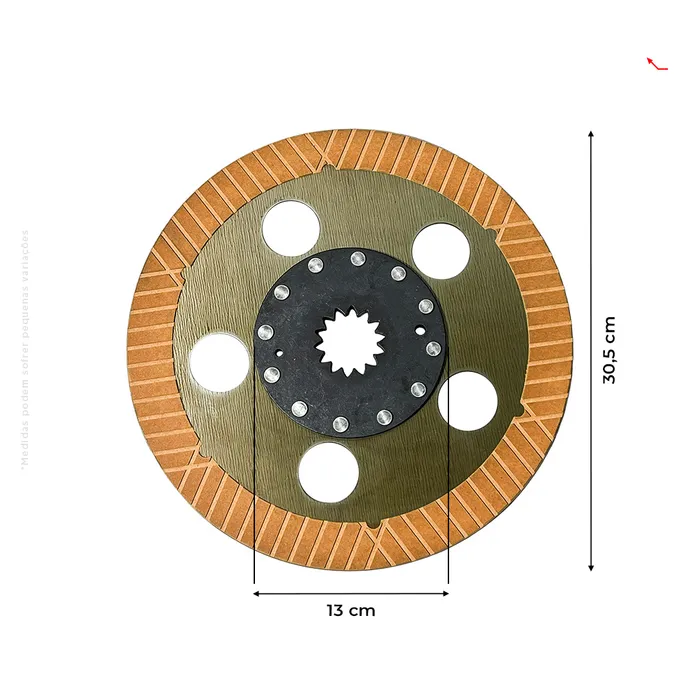 AL76887 / Disco de Freio Trator John Deere