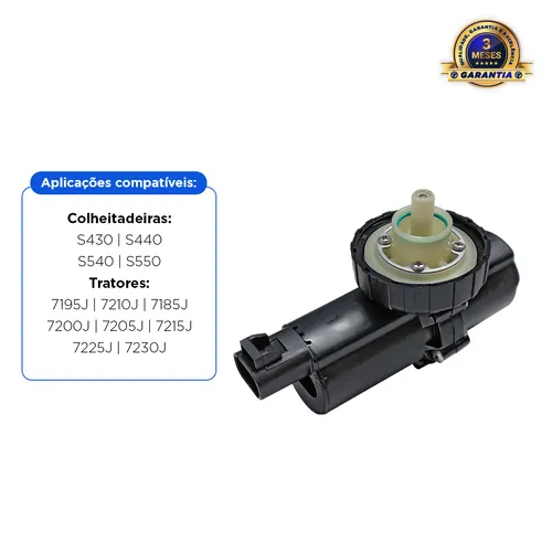 Bomba De Combustível Elétrica Aplicável Colheitadeira / Trator John Deere - DZ119107