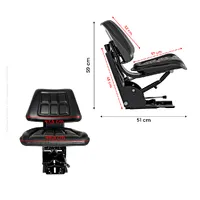 PA210 / Banco Assento Universal Sem Apoio Para Trator Agrícolas - imagem 3