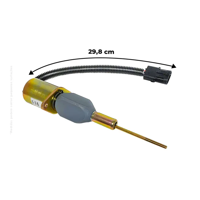 RE53507 / Solenoide De Parada 12v Colheitadeira / Trator John Deere