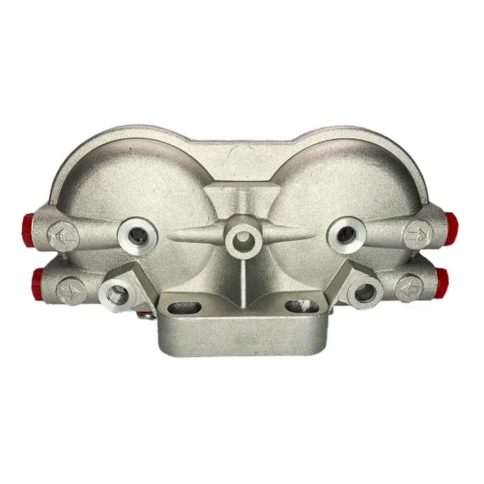 D2NN9165C / Cabeçote Duplo Filtro Combustível Trator Ford