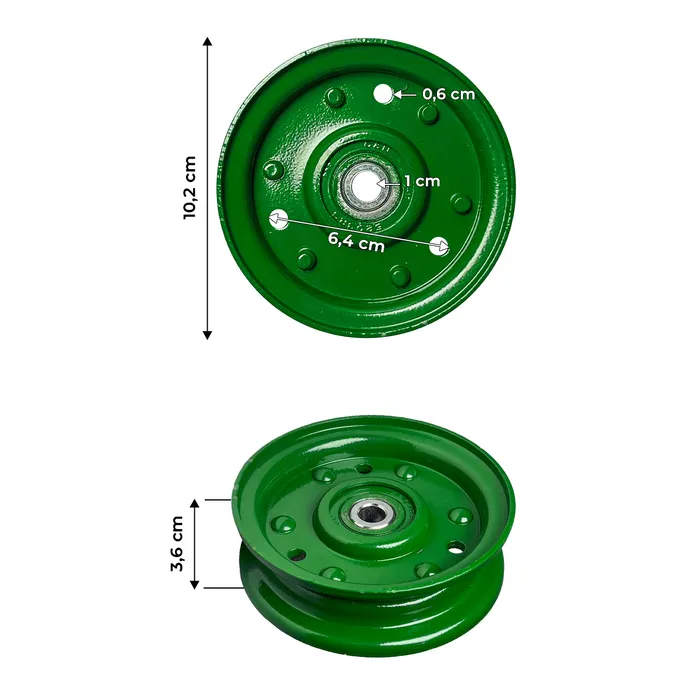 AH140497 | Polia Acionamento Filtro Aplicável John Deere