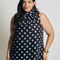 BLUSA POÁ GOLA ALTA PRETO - imagem 9